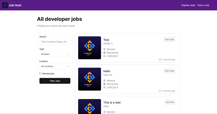 job hunt